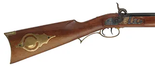 Investarm Hawken Rifle
.50 caliber, 28" barrel,
percussion, walnut, brass, used